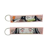 Gearcatweel 1 Pack Anime Jet Tag Keychians Motorcycle Key Tag JDM Keychain - EDC for Motorcycles, Scooters,ATV,Car and Anime Gifts KDS-01