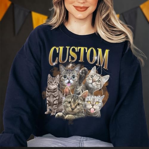 Custom Your Own Bootleg Shirts, Custom Bootleg Rap Tee, Custom Pet Bootleg Here, Custom Photo Vintage Graphic 90s Tshirt, Custom Cat Shirt, Retro Collage Shirt, Birthday Gift