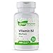 Produktbild Greenleaves Vitamins - Vitamin B2 100 vegetarische Kapseln Riboflavin 50 mg - vitamine b gegen müdigkeit und erschöpfung. Frei von Gluten, Soja und Lactose. 100% Vegan.