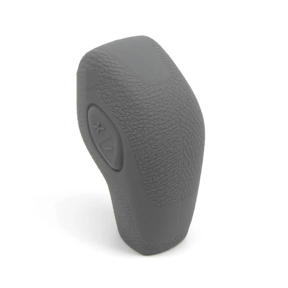HYASDBWE Car Silicone Gear Shift Knob Cover for EcoSport for Escape for Fusion for C-Max Energi for Fiesta for Focus for Transit Van for Mondeo Gear Shifter Parts(Gray)