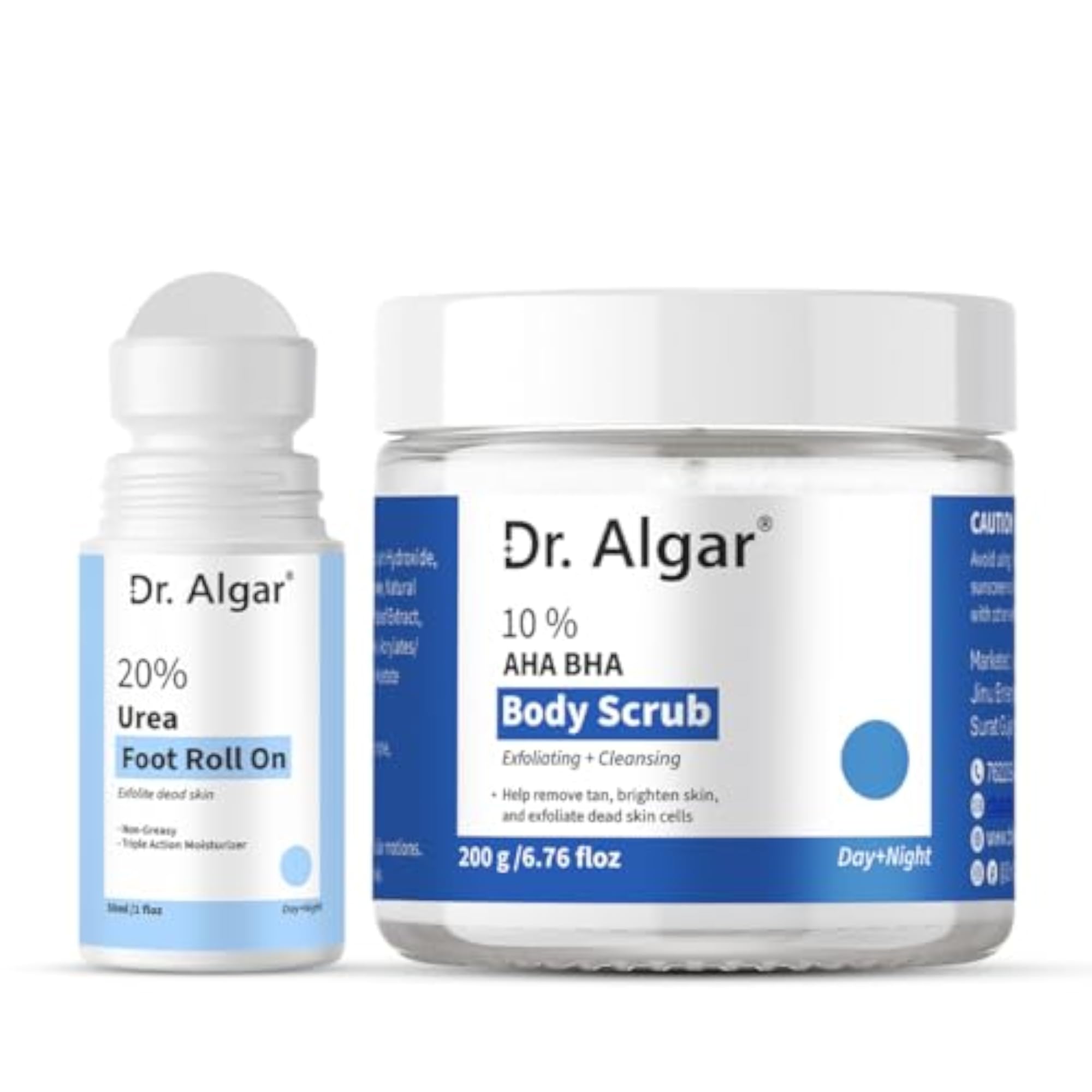 Dr. Algar Foot Care & Body Exfoliation Combo