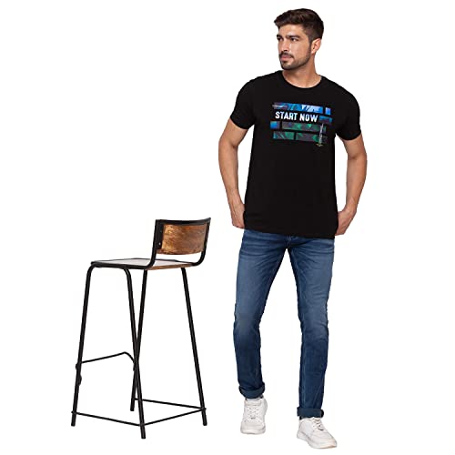 Image of Spykar Men's Slim Fit Low Rise Casual Jeans