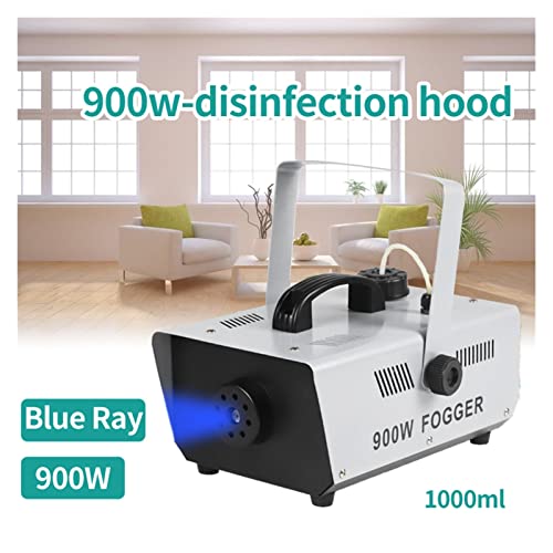 Máquina de humo de 900 W para escenario, efecto especial de humo ideal para bodas, Halloween, fiestas y producción musical miniatura 2