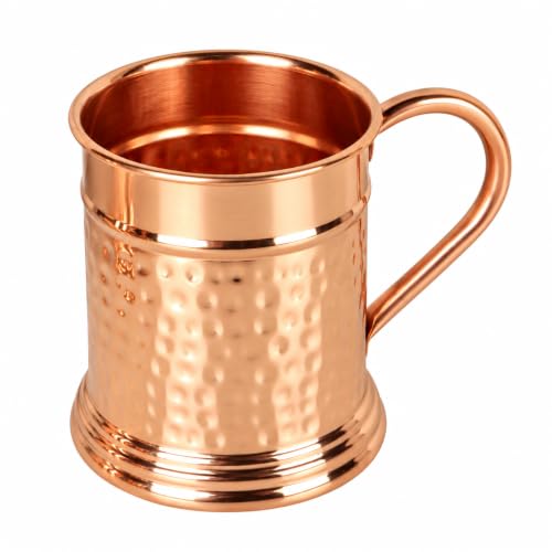 Large Hammered 22oz Copper Stein