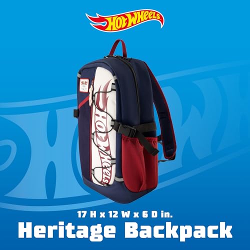 Concept One Hot Wheels 1968 Backpack, Classic Heritage Design for Men and Women, Navy, 12 Inch2