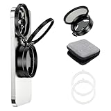 AWAKINK Magnetic CPL Filter for iPhone, 52mm Polarizing Filter, Circular Polarized Lens Filter with Foldable Stand, Rotatable Polarizer Filter Compatible with iPhone 17/16/15/14/13 and Smartphone