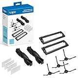 Tapo RVA104 - Kit de repuestos para Robot Aspirador – Cepillo Principal, cepillos Laterales y filtros HEPA Lavables – Compatible con Tapo RV30 MAX Plus/MAX y RV20 MAX Plus/MAX