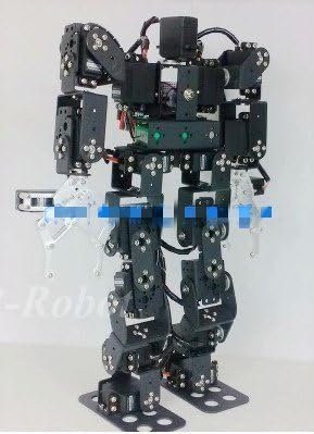 19DOF Biped Robotic Educational Robot Kit Humanoid Robot /Dancing Robot / Walking Biped Robot / robot competition Accessories,Servo Bracket /waist bracket/Foot Base/Cup type Bearing/Metal Servo Horn/Servos
