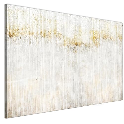 LUMASOUL Cuadros Decoracion Salon Modernos   Decoración Pared Natura Motivo   Cuadros Decorativos con marcos de madera y telares Salón y dormitorio   120x80 cm