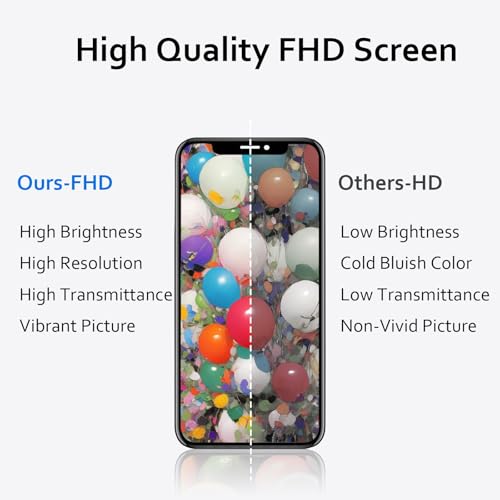 EFAITHLIFE for iPhone X Screen Replacement Frame Assembly LCD Display and 3D Touch Screen Digitizer with Repair Tools by EFAITHLIFE - Image 3