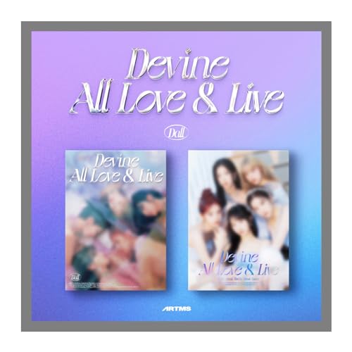 ARTMS Dall 1st Album Contents+Card+Tracking Sealed Artemis Devine All Love & Live OURII (Full Set(2 Standard+2 Platform))