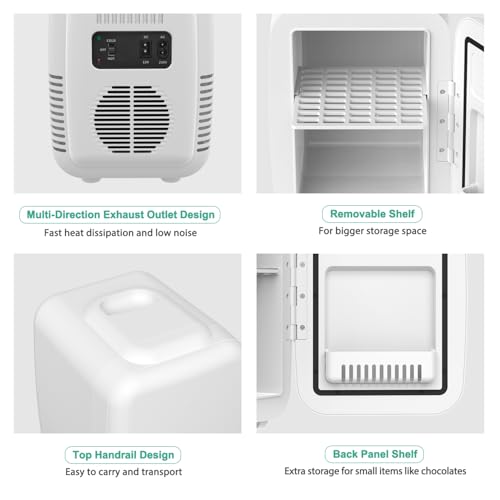 CROWNFUL Mini Fridge CF-PC4LBLK の商品画像 6