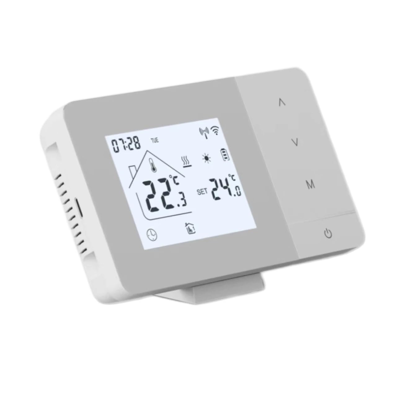 Zone Heating 8-channel Wireless Hub Central Heating System Smart Thermostat For Gas Boiler Water Floor Actuator(BOT-506X-W-WIFI-NR)