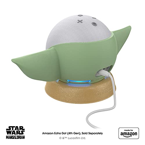 Made for Amazon, featuring The Mandalorian Baby Grogu ™-inspired Stand for Amazon Echo Dot (4th & 5th Gen) - image 4