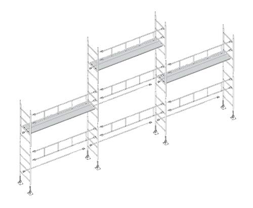 Echafaudage spécial faitage 7m x 9 m P Cover