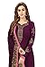 Nivah Fashion Women's Georgette Embroidery Salwar Suit Set Stitched (NH.G44-Purple-3XL)