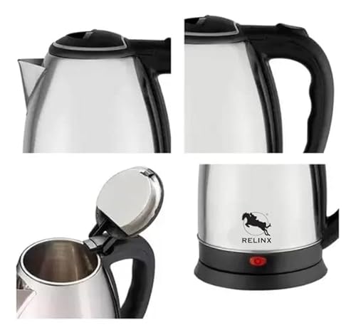 Chaleira Elétrica Inox 220V 1,8L Para Chá E Café INOX 1800W