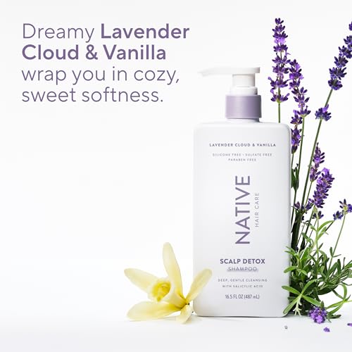 Native Scalp Detox Shampoo Lavender Cloud & Vanilla 16.5 fl Oz. - image 8