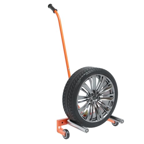 Adjustable Rolling Tire Wheel Dolly 350 LBS