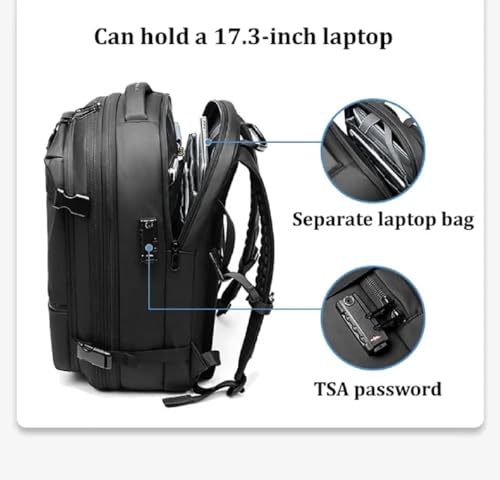 Image of Discoverer Travel Bag, Alepeak Vacpack Backpack, Expandable Vacuum Large-Capacity Compression Backpack, Anti Theft