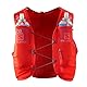 Salomon Adv Hydra Vest 8 unisex Hydrationsweste Trail running Wandern MTB, Komfort und Stabilität, Schneller Zugriff auf Flüssigkeitszufuhr, Einfaches Design, Rot, M