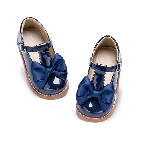 Image of Otter MOMO Toddler /Little Girls Mary Jane Slip-on School Uniform Party Dress Shoes