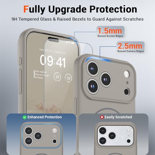 SUPFINE Silicone & Magnetic for iPhone 17 Pro Max Case - image 3