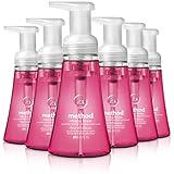 Method Foaming Hand Soap, Hibiscus Flower, 10 Ounce (6 Count)