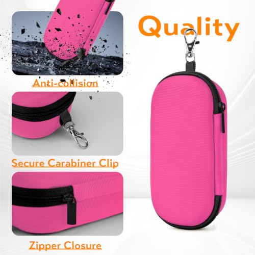 Image of Double Eyeglasses Case, Hard Travel Glasses Case for Men Women