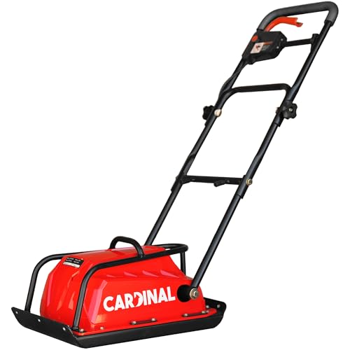Electric Vibratory Plate Compactor Tamper 1.25 Amp for Gravel Soil Compaction