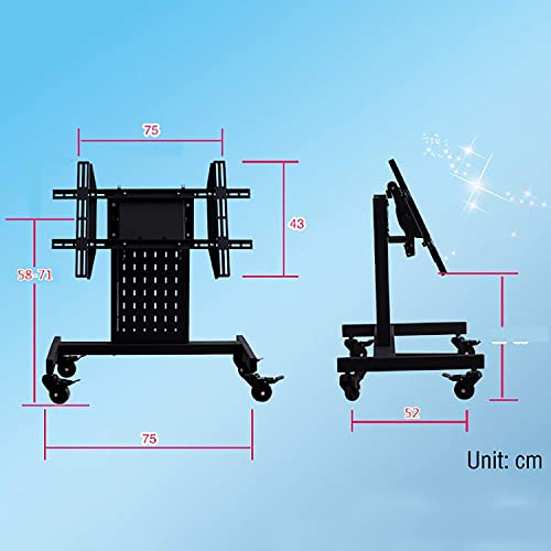 Soporte móvil para TV 32-65 pulg hasta 40kg miniatura 2