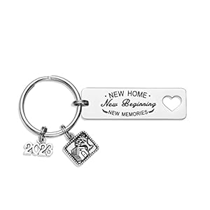 2022 Housewarming Geschenken Sleutelhanger Nieuw Thuis Nieuw Avontuur Nieuw Thuis Cadeautips