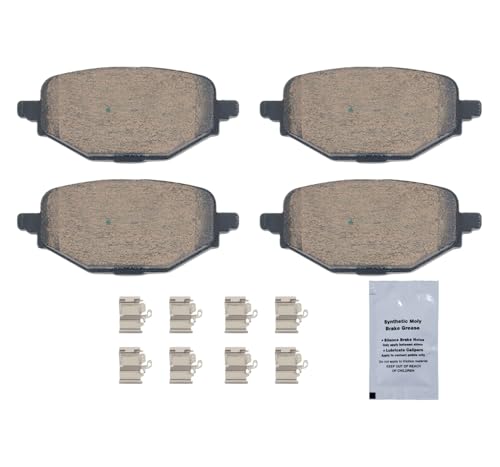 Image of HUSCH D2457 Rear Ceramic Brake Pads Kit Fit For Mazda CX-50 2023-2024