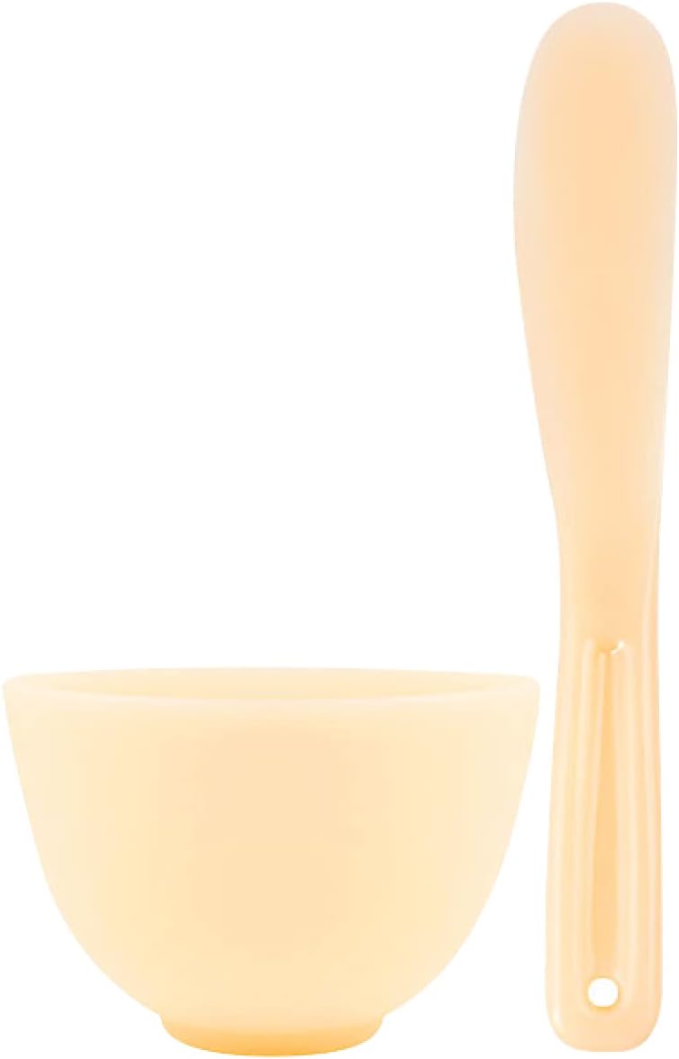 Makeup Brush Beauty Brush Makeup Brushes Eye Makeup Brushes Face Mask Bowl Stick, Mask Brush, Silicone Soft Beauty Salon View, Homemade Spa Tool Set, Mud Mask Spoon,Yellow-Sili Makeup Brush Beauty Brush Makeup Brushes Eye Makeup Brushes Face Mask Bowl Stick, Mask Brush, Silicone Soft Beauty Salon View, Homemade Spa Tool Set, Mud Mask Spoon,Yellow-Sili