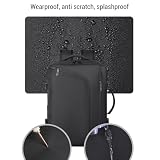 35L Próżniowy Plecak z pompką, Oxford Cloth Pieczęć Próżniowe Kompresyjne Odprężanie Plecakiem Laptopa Torba Tygodniowa, 15,6 -calowa Spryskowa Laptopa do Podróży, Biznes