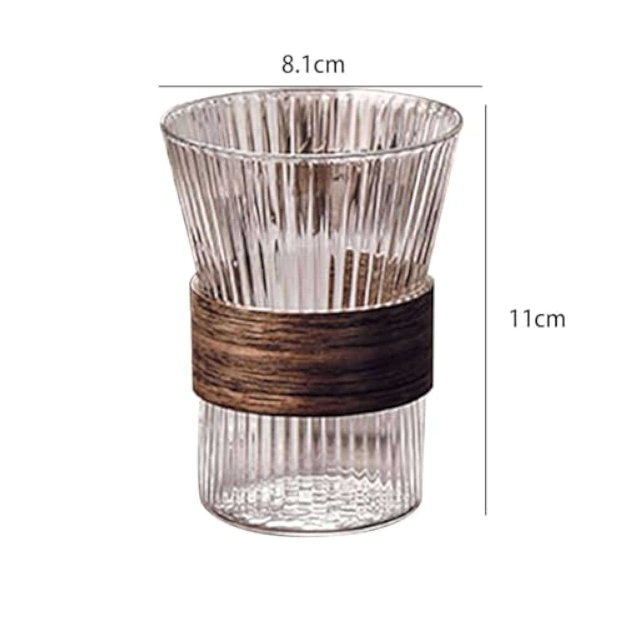 3xGlass Cup Drinkware Reusable Drinking Glasses