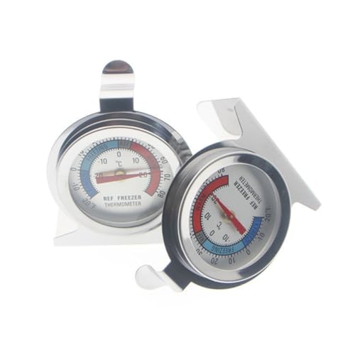 BESPORTBLE 6pcs Thermometer Room Temperature Monitor Indoor Temperature Fridge Cooler Fridge Temperature Monitor Freezer Monitor Freezers Stainless Steel Temperature Silver