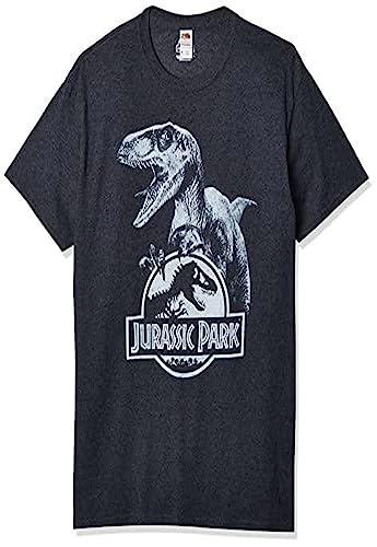 T-Shirt Jurassic Park Noir XL revivez l aventure du cinema