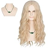 Miss U Hair Long Wavy Blonde Sarah Wig for Women Halloween Costume Wig