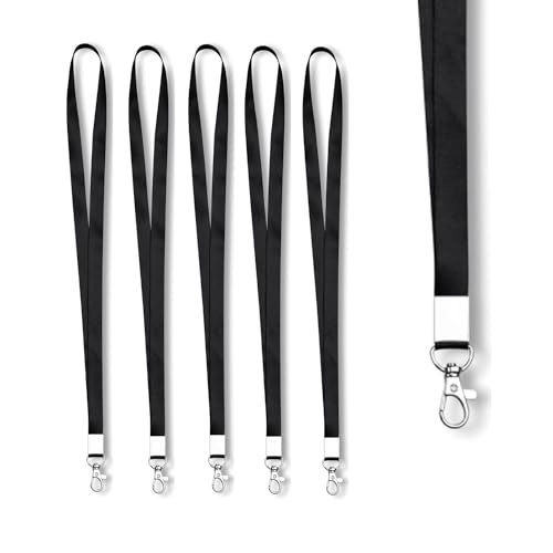 Image of 24mm or 1 inch thick Lanyards with Badge Clip