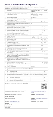 MEDION 125,7 cm (50 Zoll) Fernseher (Smart TV, 4K, Dolby Vision HDR, Prime Video, Disney+, Dolby Atmos, DTS X, kompatibel mit Google TV, PVR, Bluetooth, MD 850400) MEDION 125,7 cm (50 Zoll) Fernseher (Smart TV, 4K, Dolby Vision HDR, Prime Video, Disney+, Dolby Atmos, DTS X, kompatibel mit Google TV, PVR, Bluetooth, MD 850400)