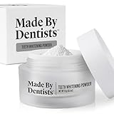 Made by Dentists Professional Teeth Whitening Powder - Remineralizing Hydroxyapatite Tooth Powder Formula with Pap, and Diamond Pwdr - Non-Abrasive Stain Remover for Instant Results