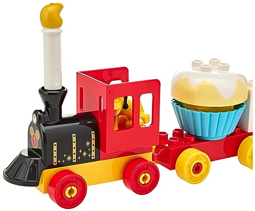 LEGO DUPLO | DisneyMickys und Minnies Geburtstagszug - Spielzeug für Kinder ab 2 Jahren – Lernspielzeug für Kleinkinder mit Zahlenbausteinen & 3 Figuren – Geschenkidee für Jungen & Mädchen - 10941 LEGO DUPLO | DisneyMickys und Minnies Geburtstagszug - Spielzeug für Kinder ab 2 Jahren – Lernspielzeug für Kleinkinder mit Zahlenbausteinen & 3 Figuren – Geschenkidee für Jungen & Mädchen - 10941