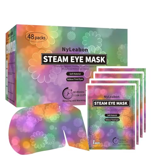 Masque à vapeur pour les yeux secs et fatigués apaisement thermique lot 48