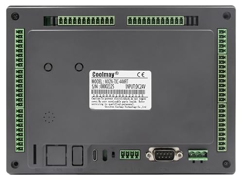 Image of MX2N-70FH-44MRT-1AD-V-485P-S(3T /17R) IP65 7 Inch Panel HMI Combo with 3 Transistor 17 Relay Outputs
