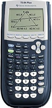 Texas Instruments TI-84 Plus Graphics Calculator, Black 320 x 240 pixels (2.8 diagonal)
