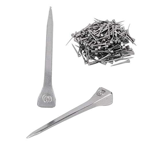 Leftwei Clavo de Herradura E4, Clavo de Herradura de Acero Resistente, Herramienta de Caballo Herradura Cover