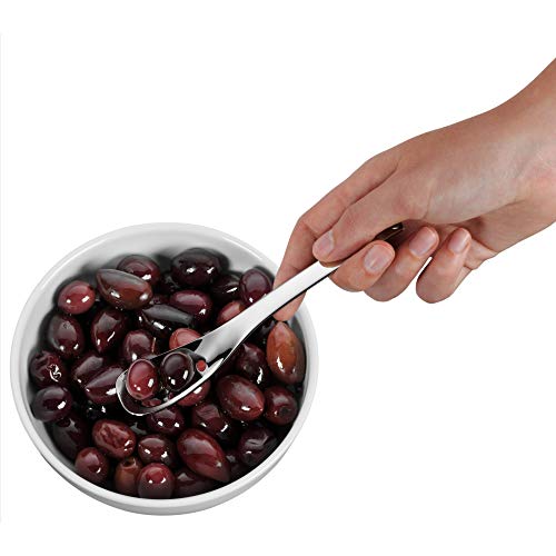 WMF Nuova Servierlöffel perforiert 16 cm, Olivenlöffel, Kappernlöffel, Cromargan Edelstahl poliert, spülmaschinengeeignet – Ansicht 3
