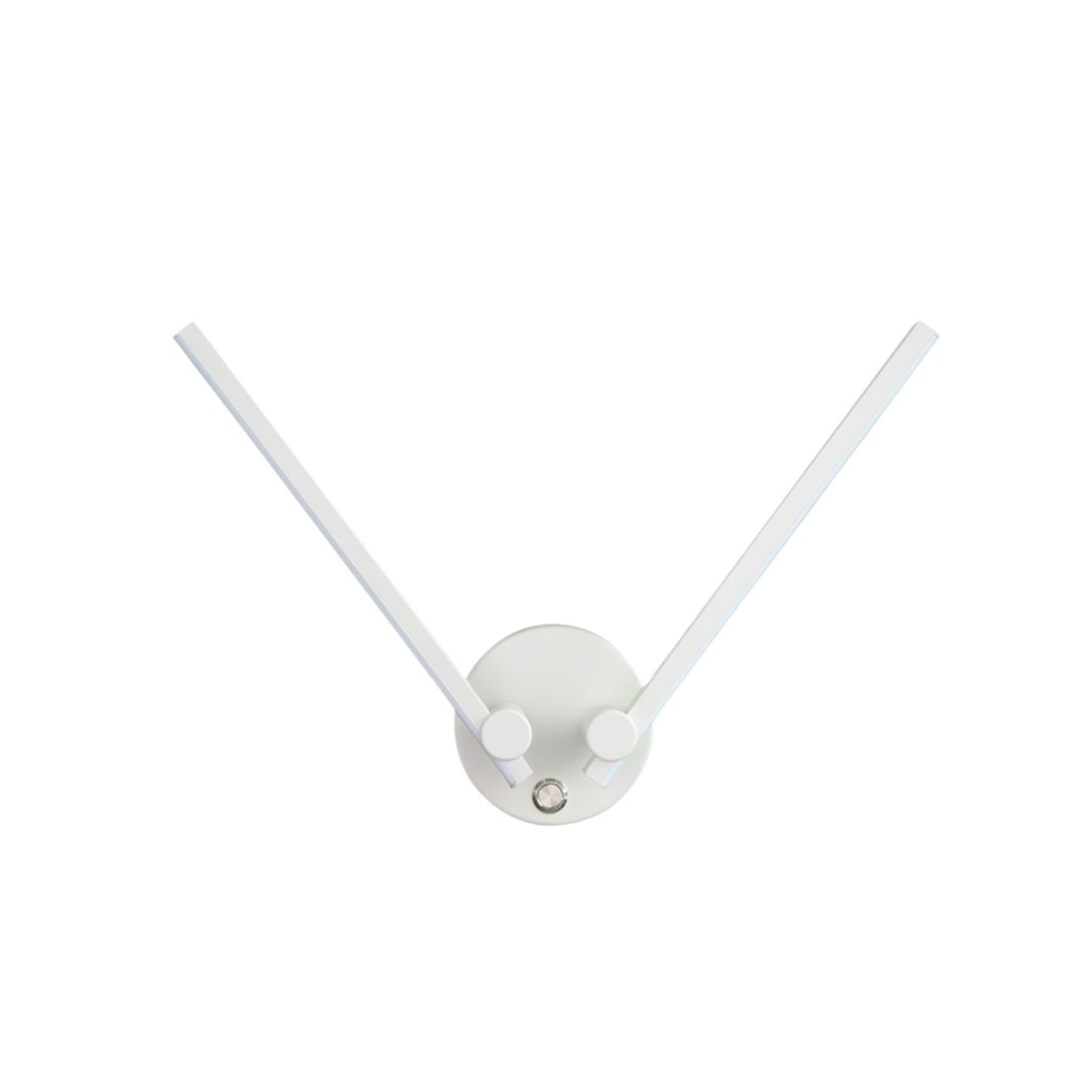 Nordic kinkiety wewnętrzne LED, 8W białe/czarne do domu sypialnia lampki nocne lustro przedni regulowany kinkiet ścienny,Długotrwałe użytkowanie | 4000K,WA322S-White Switch