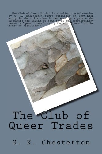 The Club of Queer Trades 1976215552 Book Cover